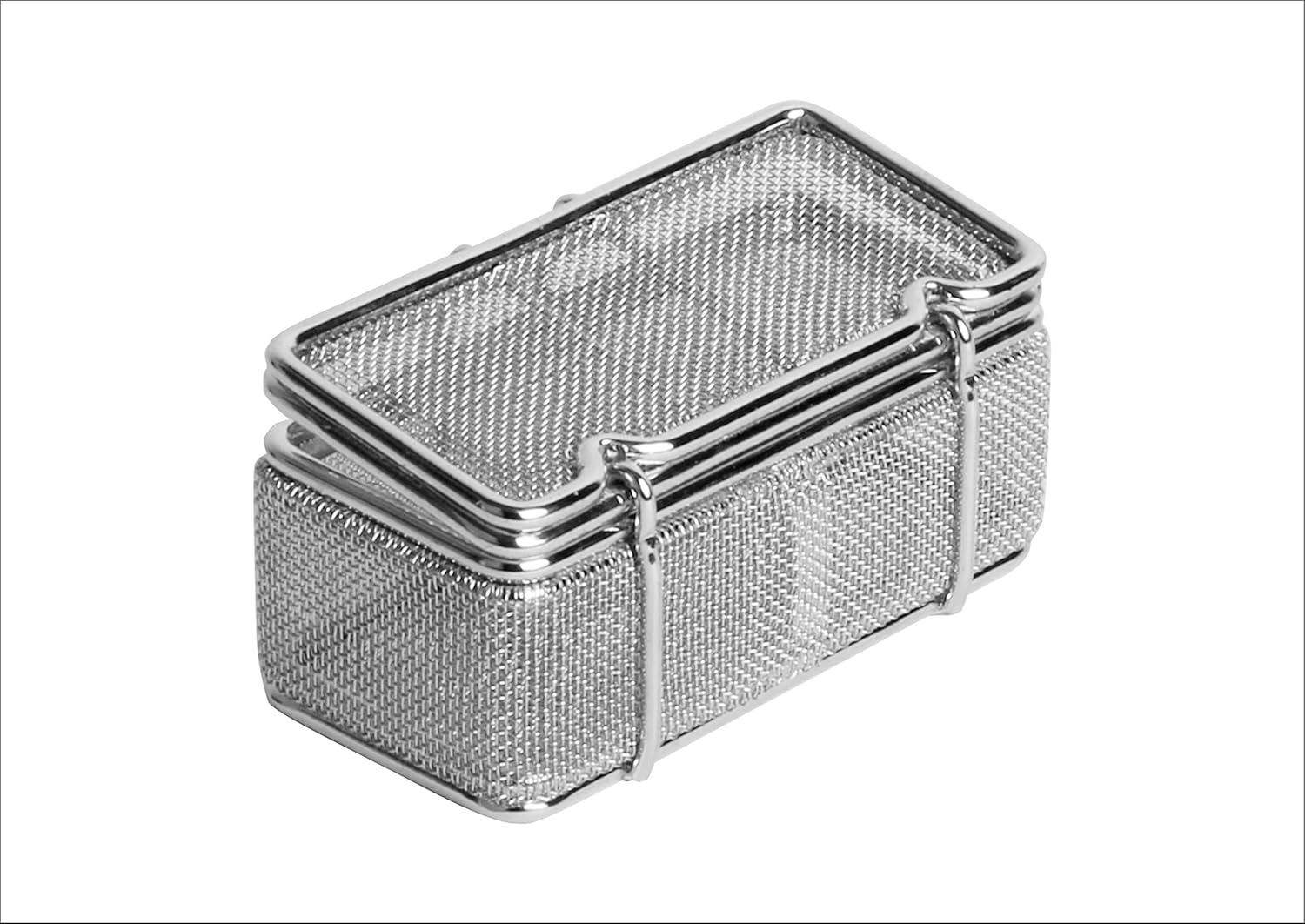 CHAPLET Ultra Fine Mesh Basket with Lid (80x40x30mm)
