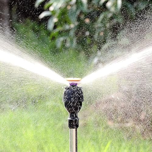 Rotating Tripod Sprinkler - 2023 New Tripod Sprinkler - Stainless Steel Rotary Irrigation Tripod Telescopic Support Sprinkler For Yard (A) #TOP2