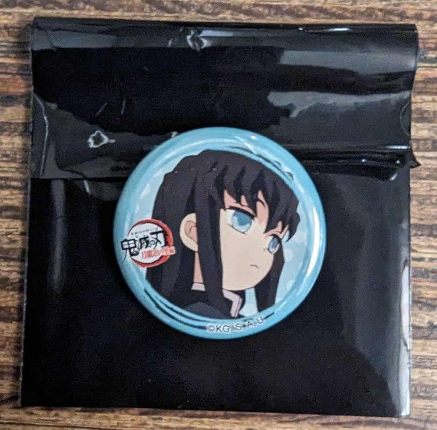Amazon.co.jp: 鬼滅の刃 時透無一郎 ゆる顔缶バッジ キャラクター絵巻