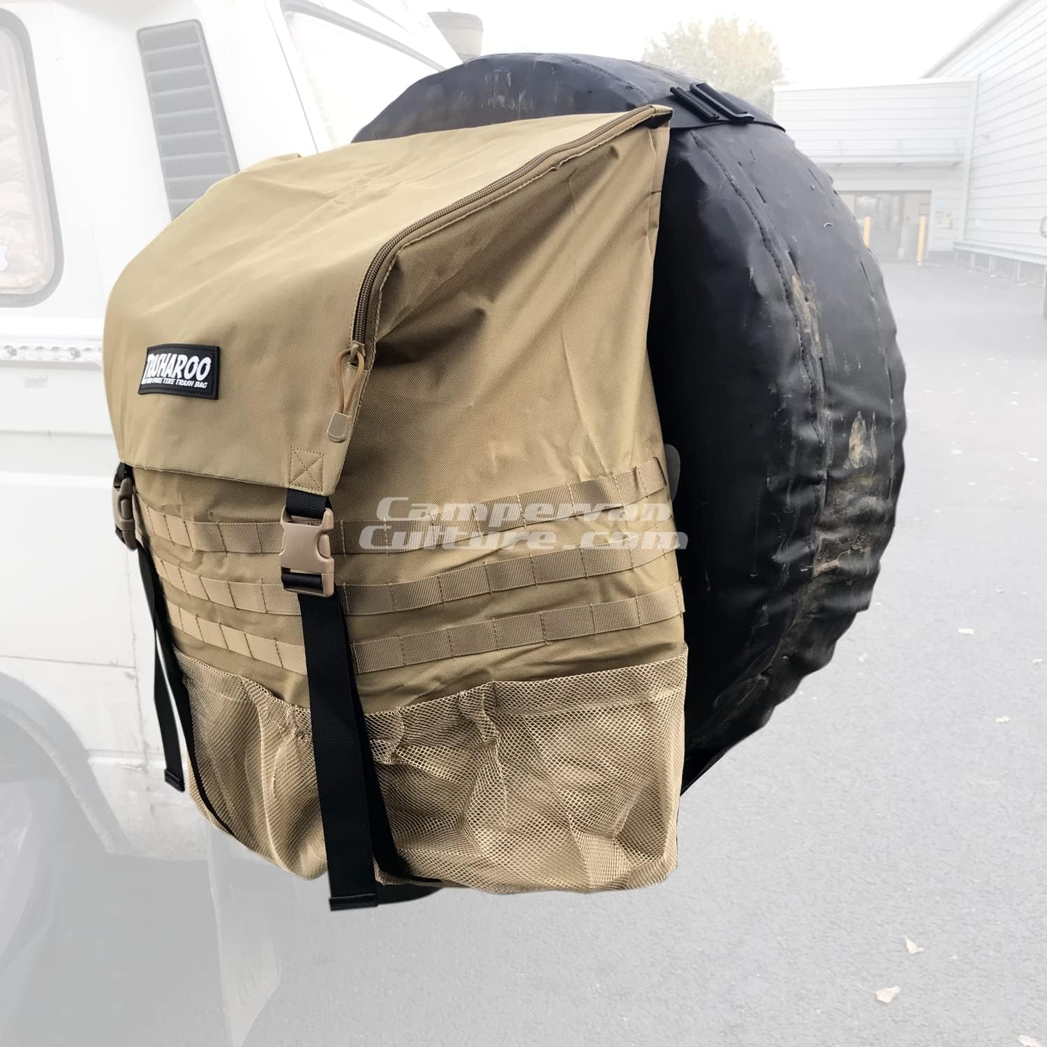 Trasharoo Spare Tire Trash Bag TAN