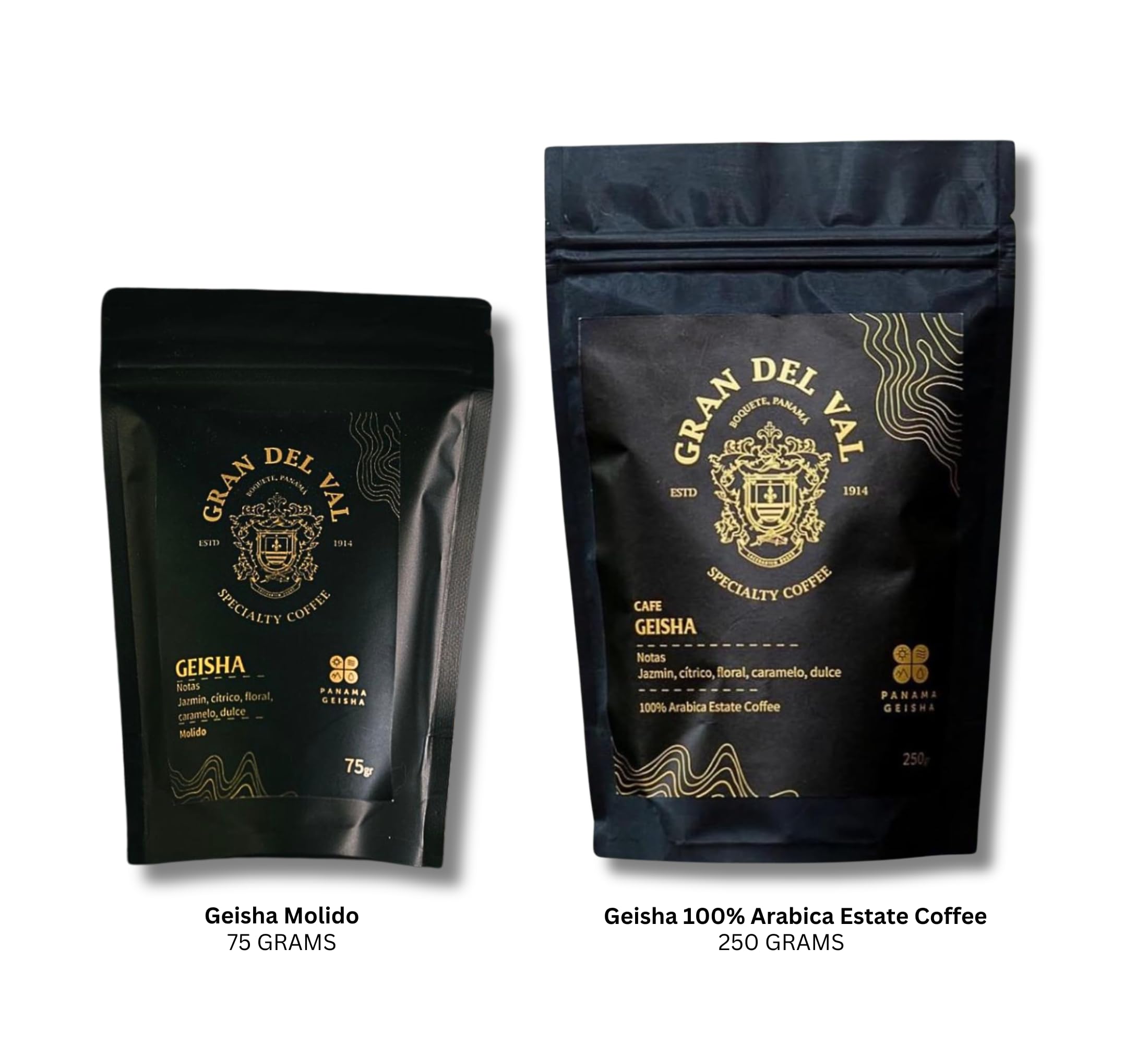 Gran Del Val Panama Geisha Coffee 75g Sampler thumbnail 3