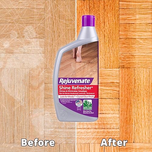 Miniatura 5 de Rejuvenate Shine Refresher - Restaurador de pulido de madera dura, 32 onzas, limpiador de 32 onzas