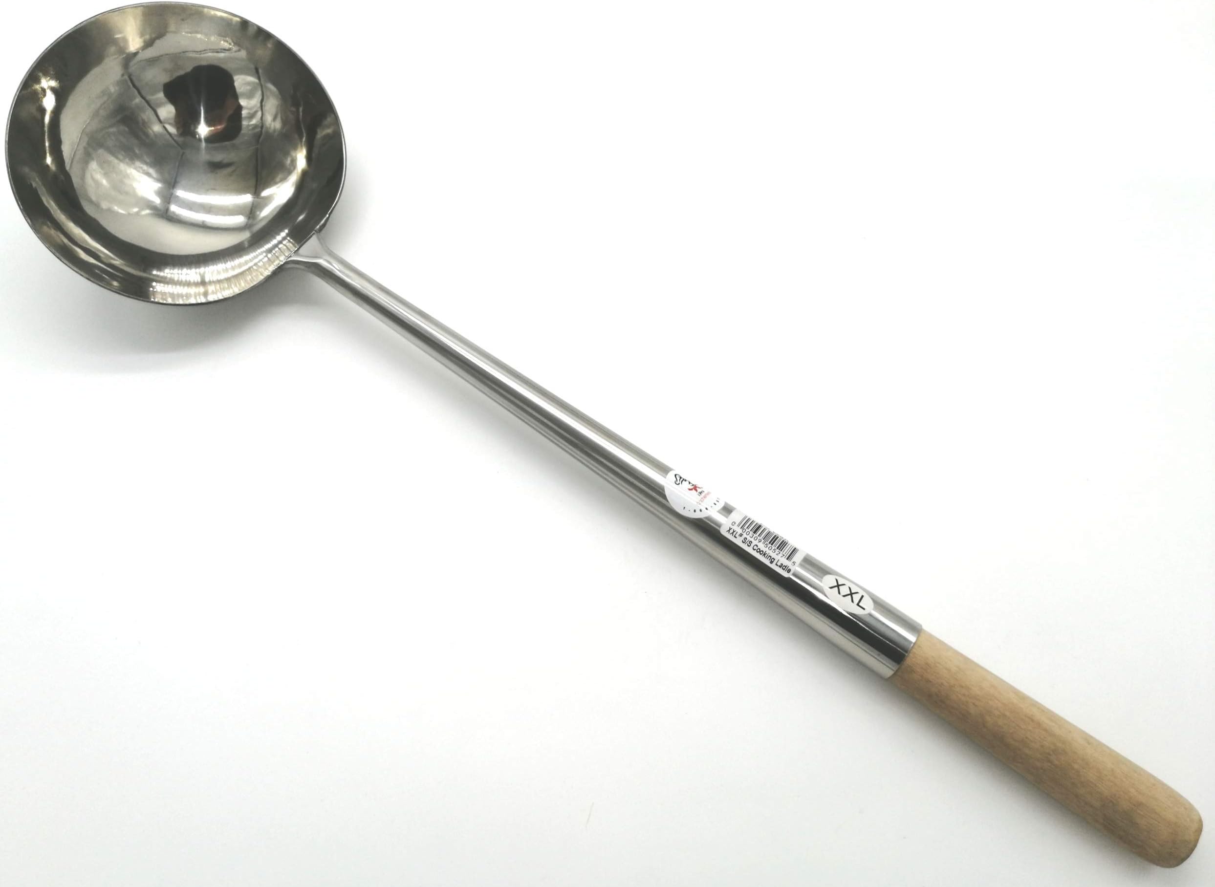 14 oz Chinese Cooking Ladle *(Width: 5-3/4" x Length: 21-1/2") Size: XX-Large