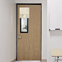 Vista 1 de RYB HOME - Cortina para puerta, 8 pulgadas de ancho x 36 pulgadas de largo, beige, opaca, 1 panel