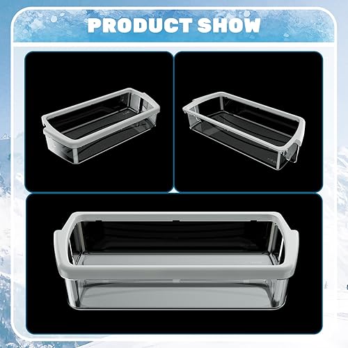 Miniatura 2 de HECASA W10321304 WPW10321304 AP6019471 - Estante para puerta de refrigerador compatible con Whirlpool Refrigerator 2171046 2171047 2179574