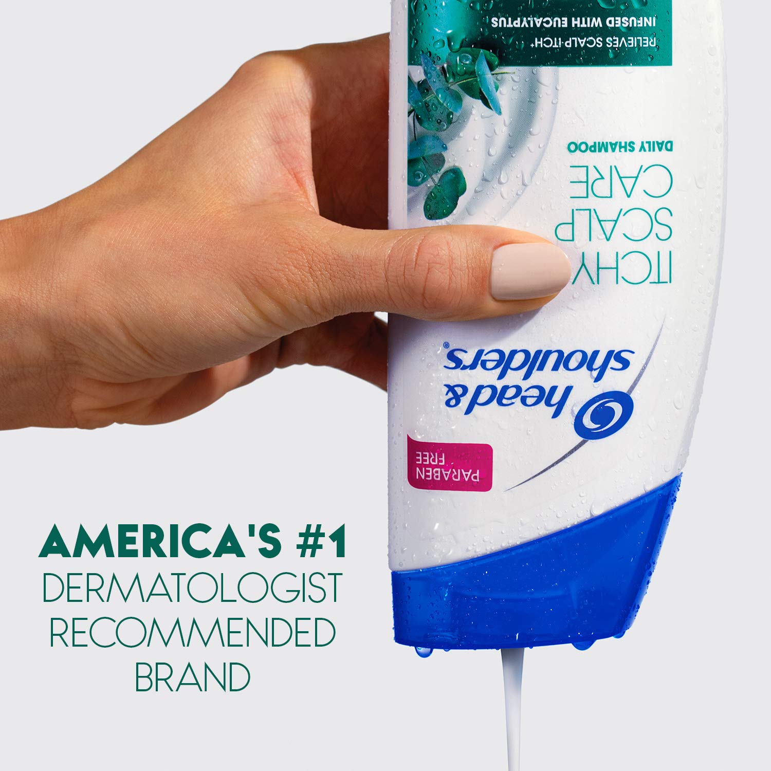 Head & Shoulders Itchy Scalp Care with Eucalyptus Anti-Dandruff Shampoo 13.5 Fl Oz (Pack of 2), Shampoo (Pack of 1) - Image 4