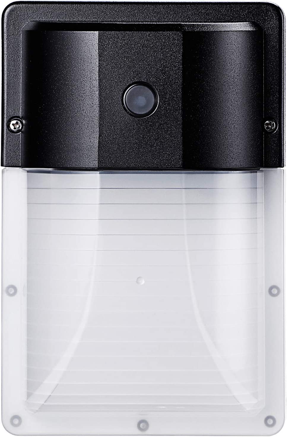 LEONLITE Dusk to Dawn LED Wall Pack Light with Photocell, 12W 1440lm, 5000K Daylight, IP65 Rating, ETL-Listed, Outdoor Security Area Exterior Lights, AC 100-277V for Commercial & Residential