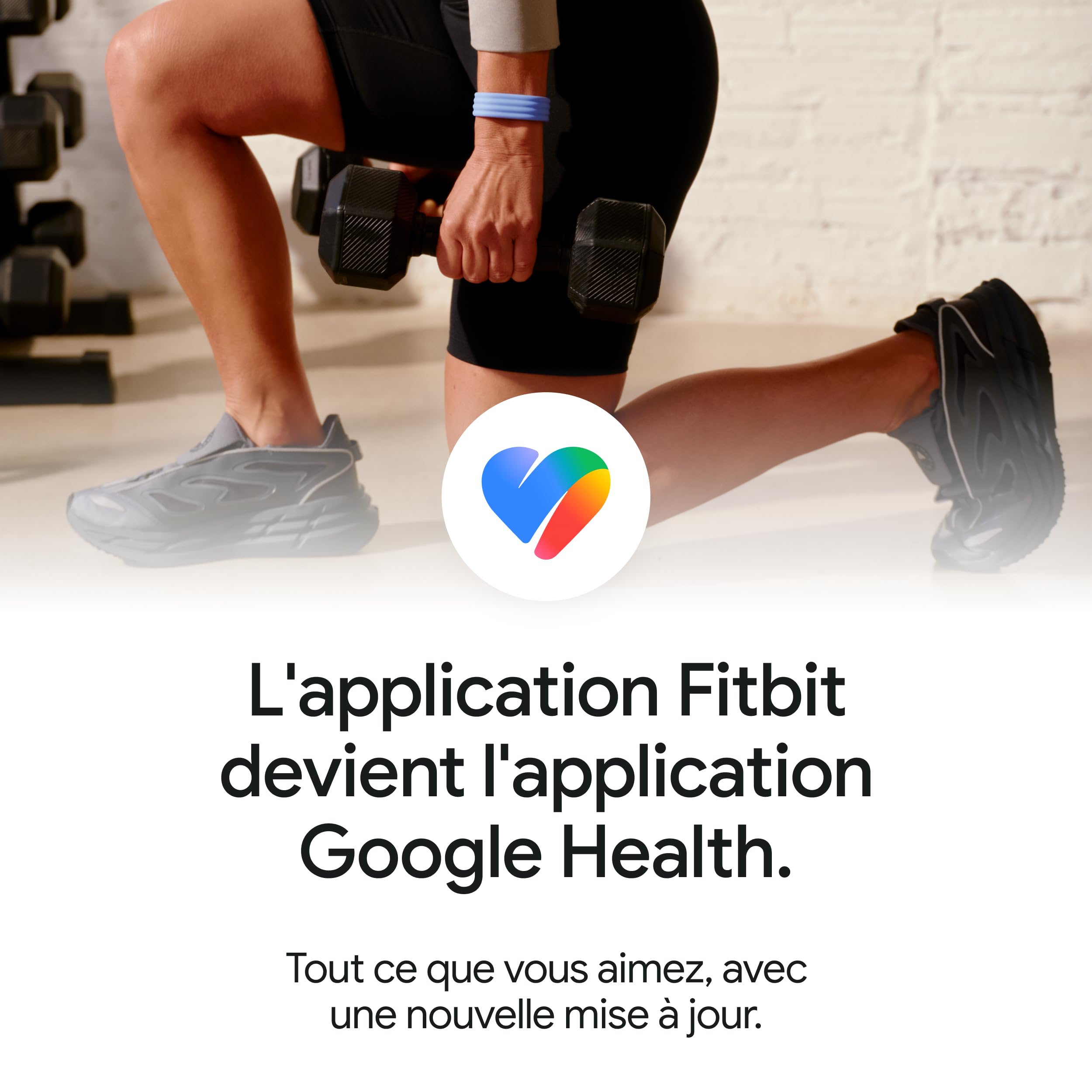 Google Fitbit Charge 6 Bracelet d'activité 3 mois Google Health Premium 7 jours autonomie batterie