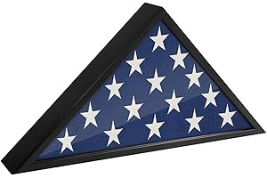 Black Flag Display Case: Honor Your Fallen Hero's Memory