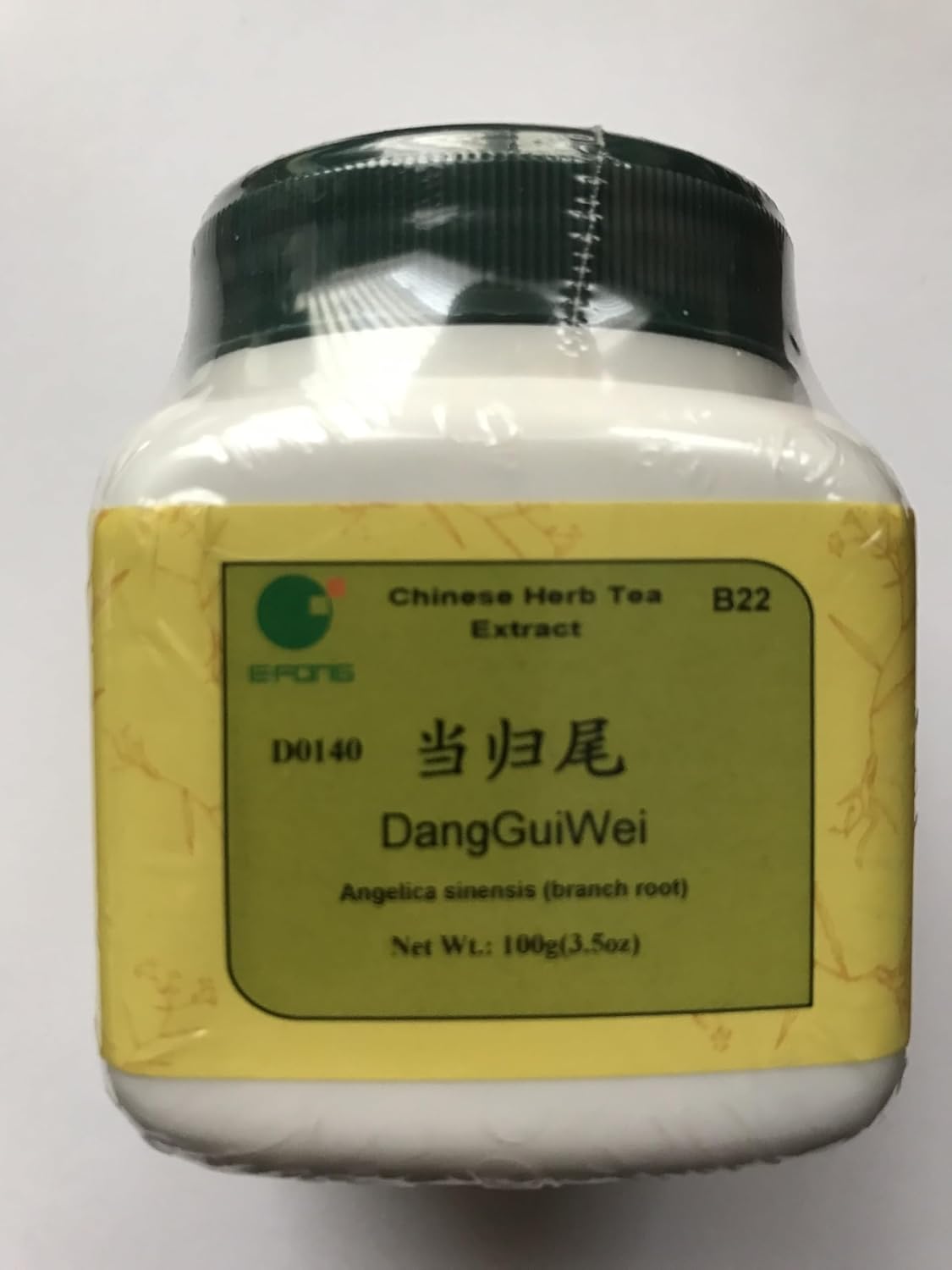 Dang GUI Wei - Raiz de Dong Quai, 100 Gramas de Granulados Concentrados para Saúde Feminina (E-Fong)