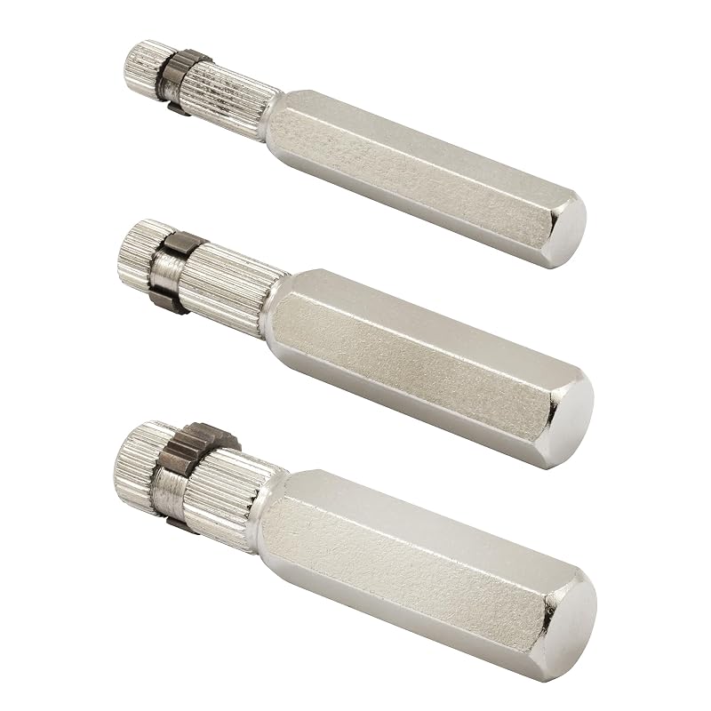 Kit de chaves internas para tubos e niples Rapid Repair Prime-Line RP77360 em 3 tamanhos SAE