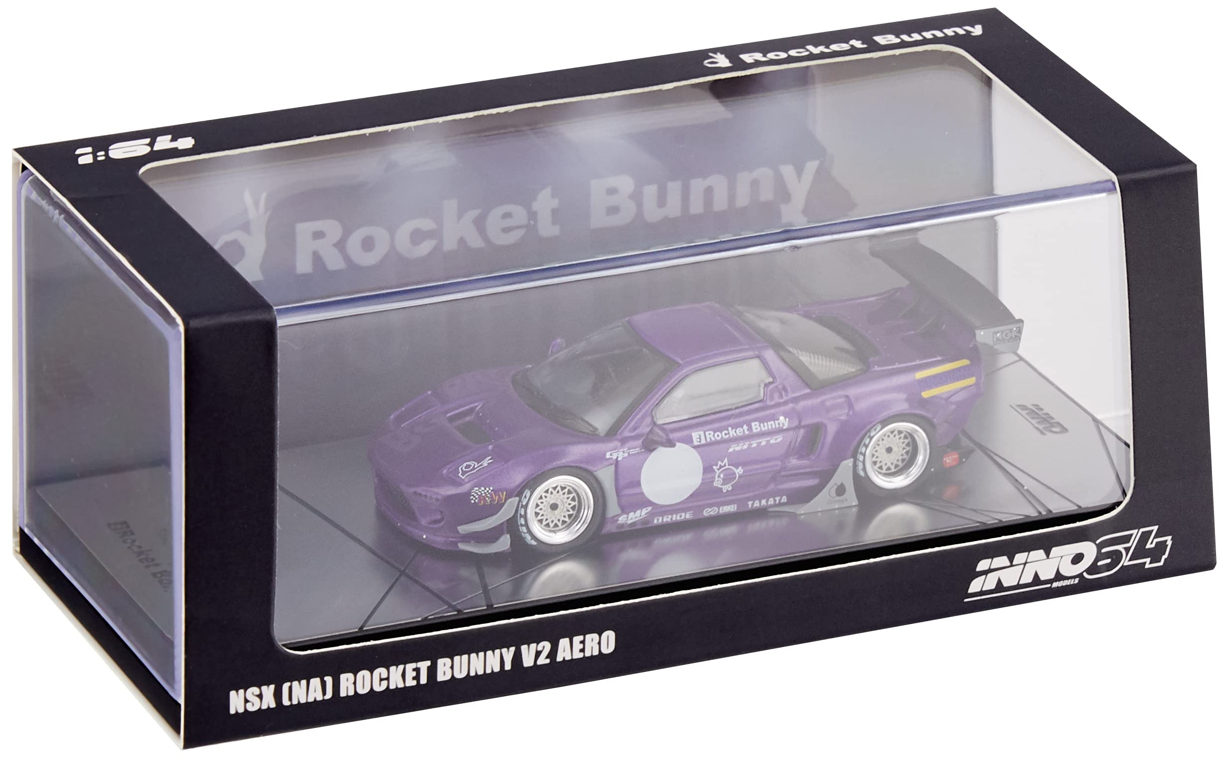 Amazon | Inno Models 1/64 NSX (NA1) ROCKET BUNNY V2 AERO Mパープル
