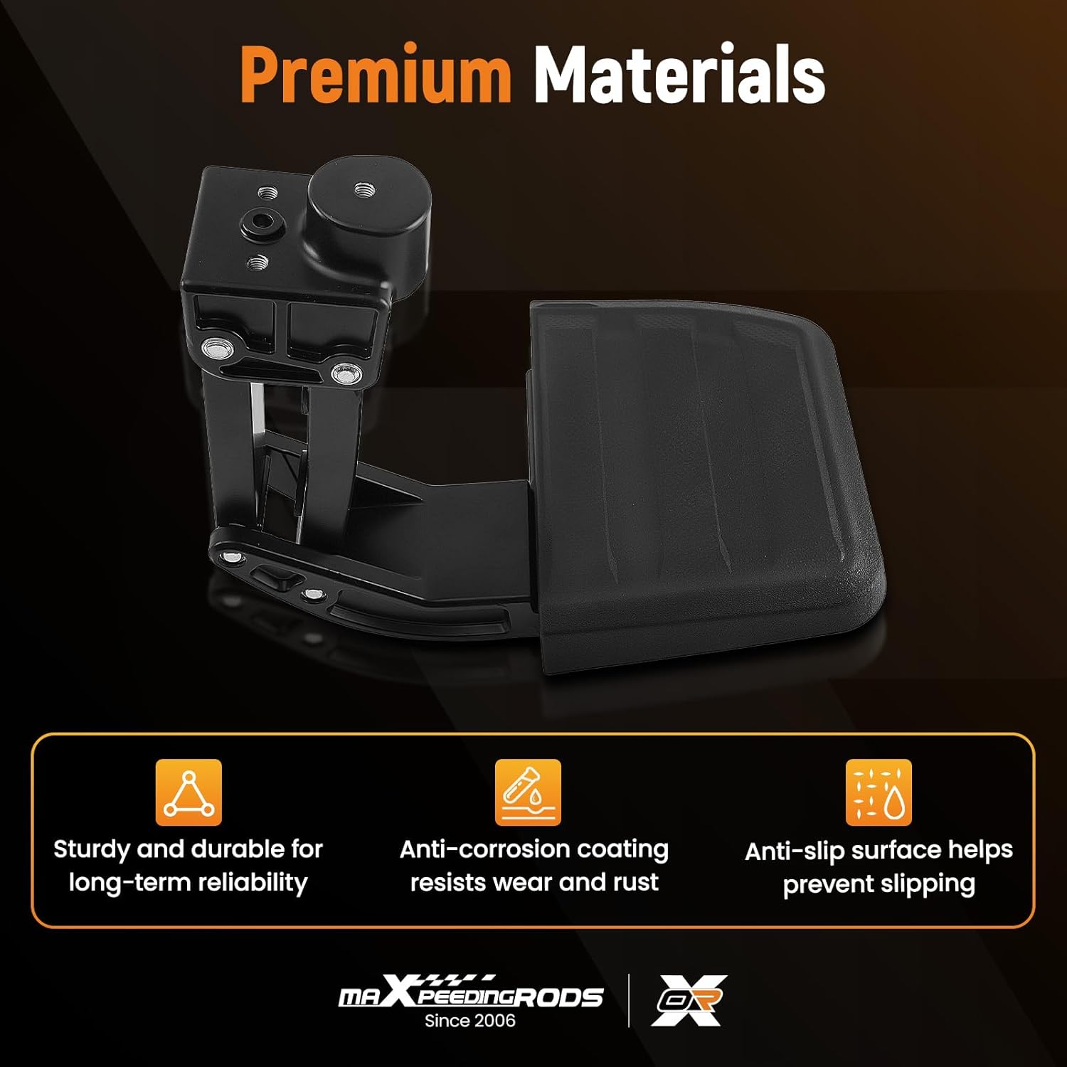 maXpeedingrods Rear Bed Step Retractable Bumper Truck Tailgate Step Compatible with Toyota Tacoma 2.4L 2024 2025, Folding Truck Tailgate Step Replace PT392-35920