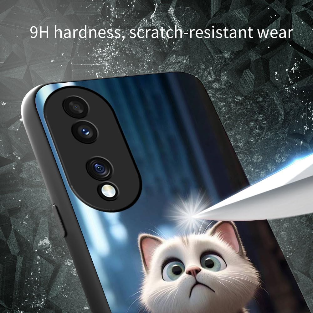 Mixroom Cover Custodia TPU Morbida Per Xiaomi Redmi Note 7 - Fantasia Cucciolo Di Cane Bianco E Nero M596