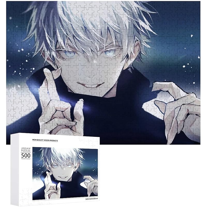 おもちゃ 配送日指定可 呪術廻戦 ジグソーパズル 500 1000ピース アニメチックな木製パズル ストレス解消になるおもちゃ 手と脳の協調性を高める 親子の絆を深める ゲーム 子供用ギフト 壁飾り 置物 500 Pcs Pocbrdxa2z Agir Reussir Fr
