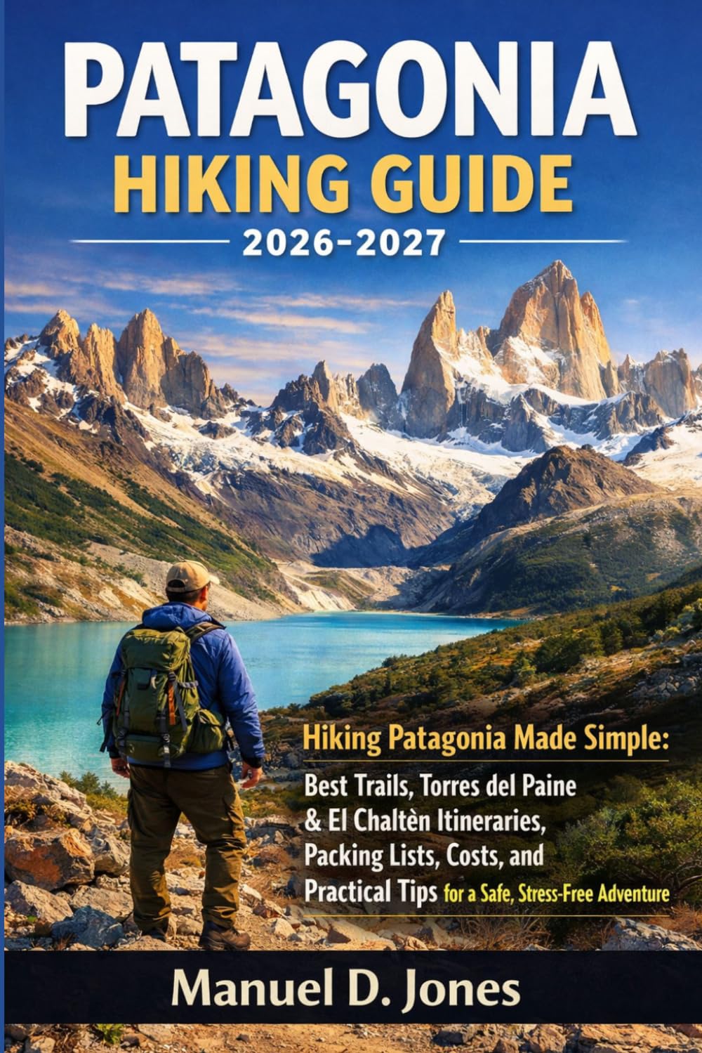 PATAGONIA HIKING GUIDE 2026-2027: Hiking Patagonia Made Simple: Best Trails, Torres del Paine & El Chaltén Itineraries, Packing Lists, Costs, and Practical Tips for a Safe, Stress-Free Adventure