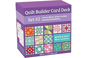 Quilt Builder Card Deck 1: Explore Endless Creative Possibilities