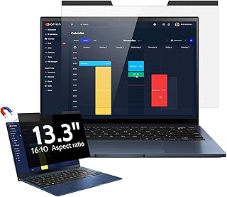 Magnetic Laptop Privacy Screen 13.3 Inch for 16:10 Computer 