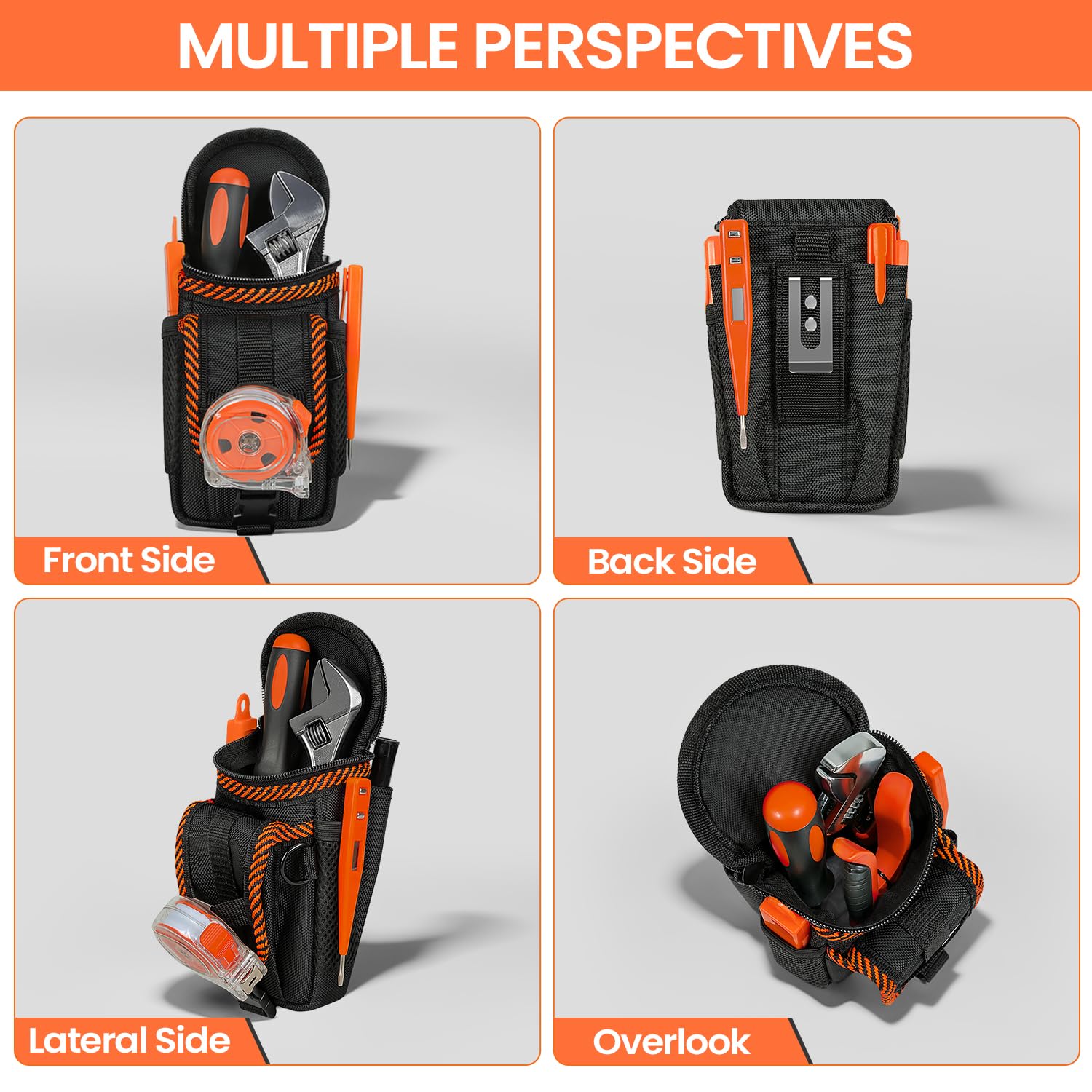 Amazon.co.jp: TUFFWORX(タフワークス) ツールベルトポーチ、ブラック
