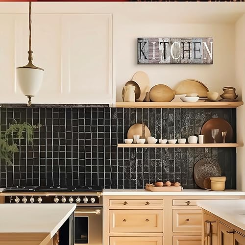 Miniatura 3 de DCMVJHZV Letreros de la familia en lienzo para pared, decoración de pared rústica familiar, letrero retro de casa de campo, impresión de citas con