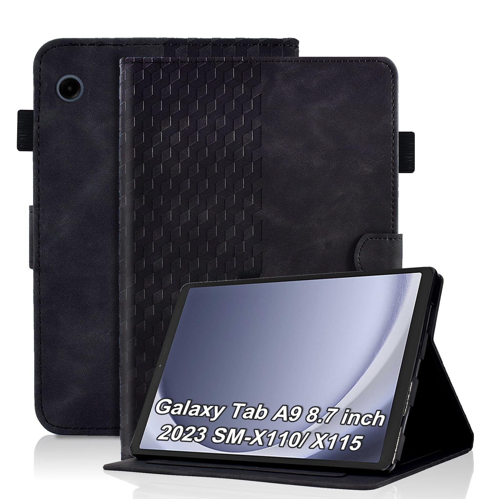 Case for Honor Pad X8a 11 Inch Tablet 2024 Protective Case Premium Leather Folio Smart Case with Auto Sleep/Wake Pen Holder Card Slot for Honor Pad X8a- Dark Green — view 8