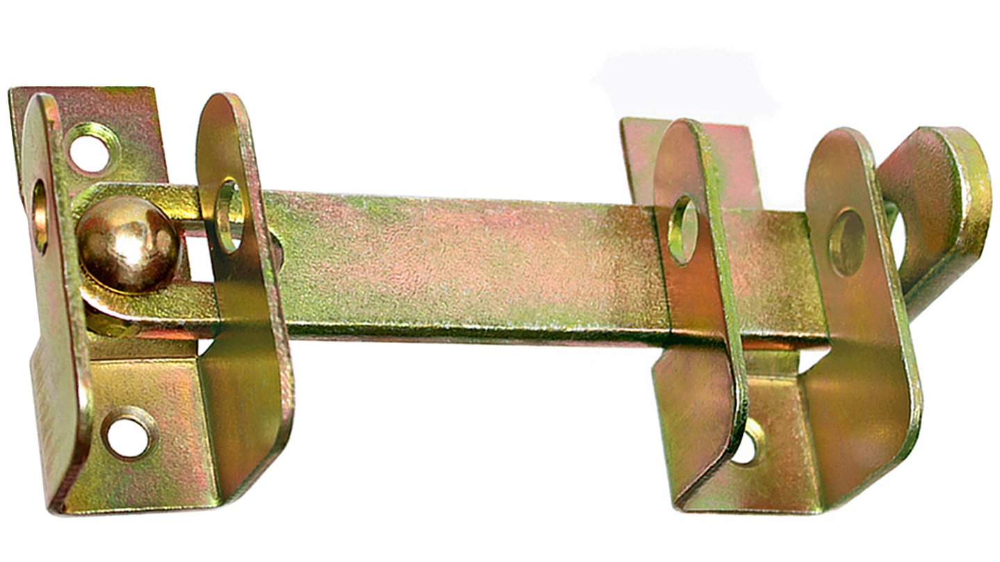 Impact Laden Double Garden Gate Latch Strike Charge Throw 115X21 Window Shutter
