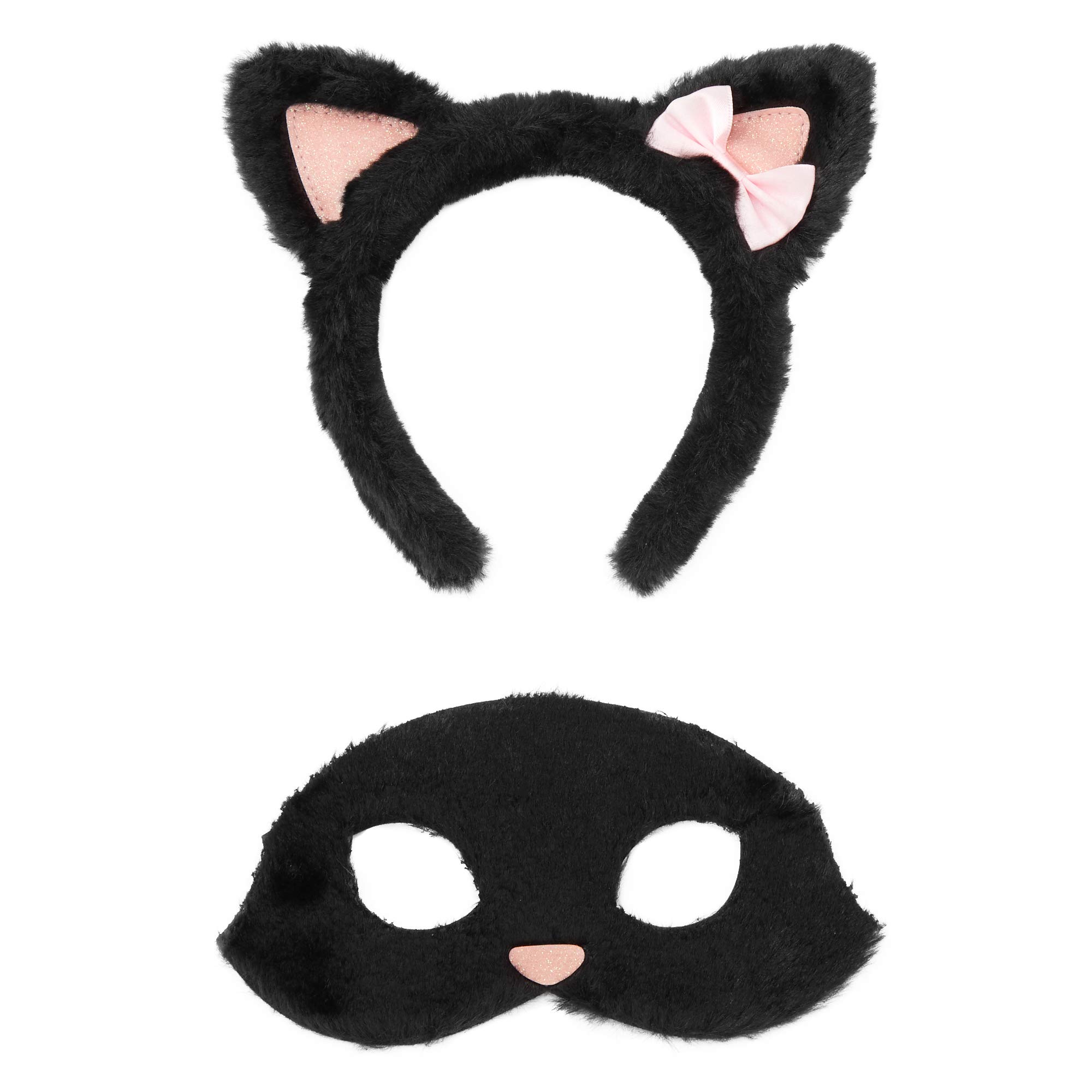 Claire S Club Cat Headband And Mask Costume Set Girls Desertcart