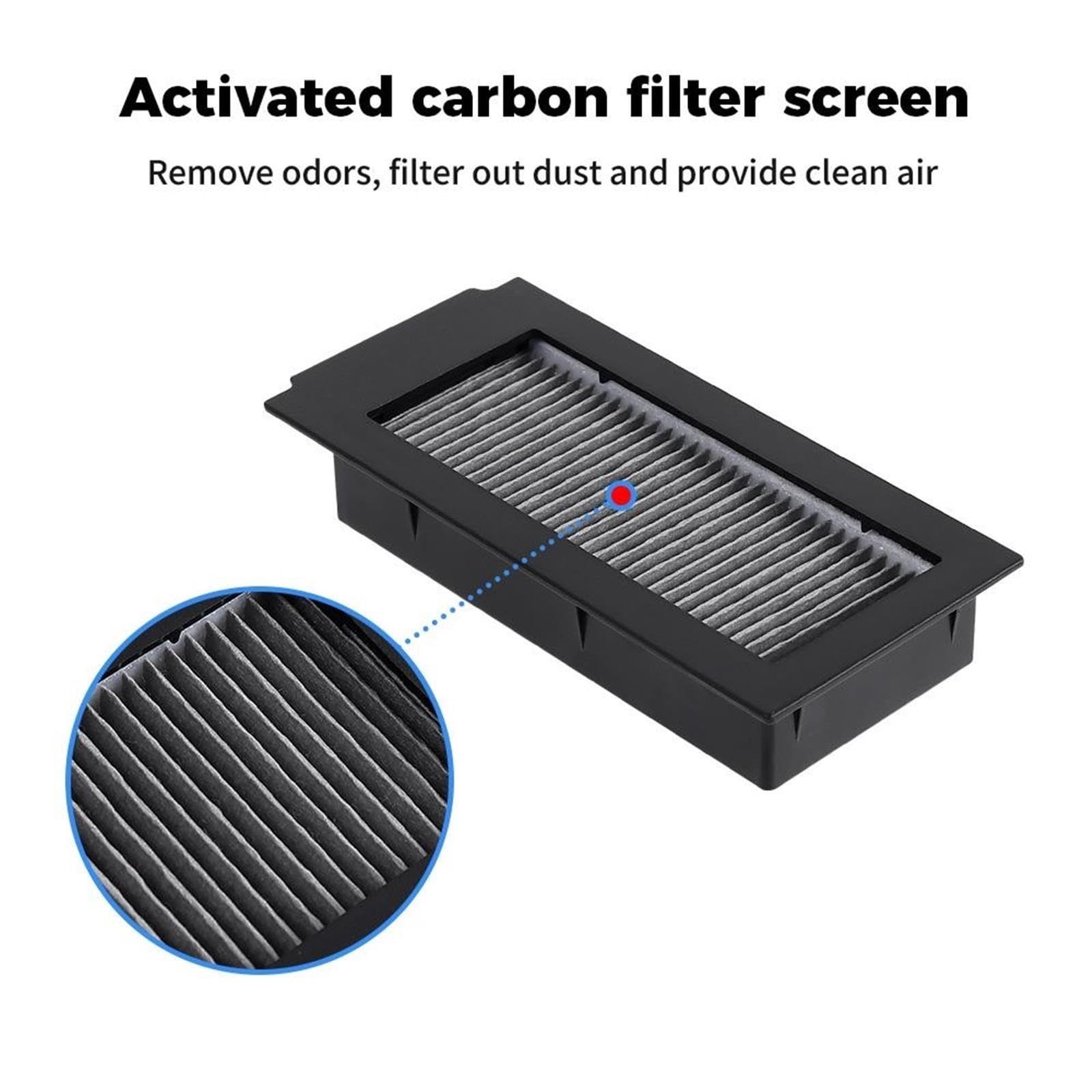 Cubo de basura y filtro, compatible con Ecovacs serie X5