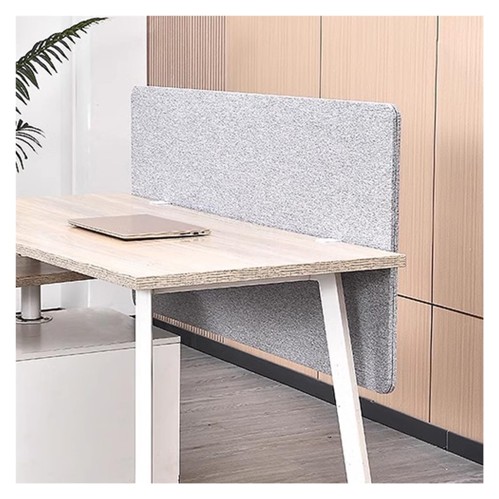 HJYCLFAZU Portable Soundproof Desk Divider, Adjustable Clamp-On Privacy Panel for Enhanced Office Focus, Acoustic Partition Workspaces, Improve Concentration and Productivity