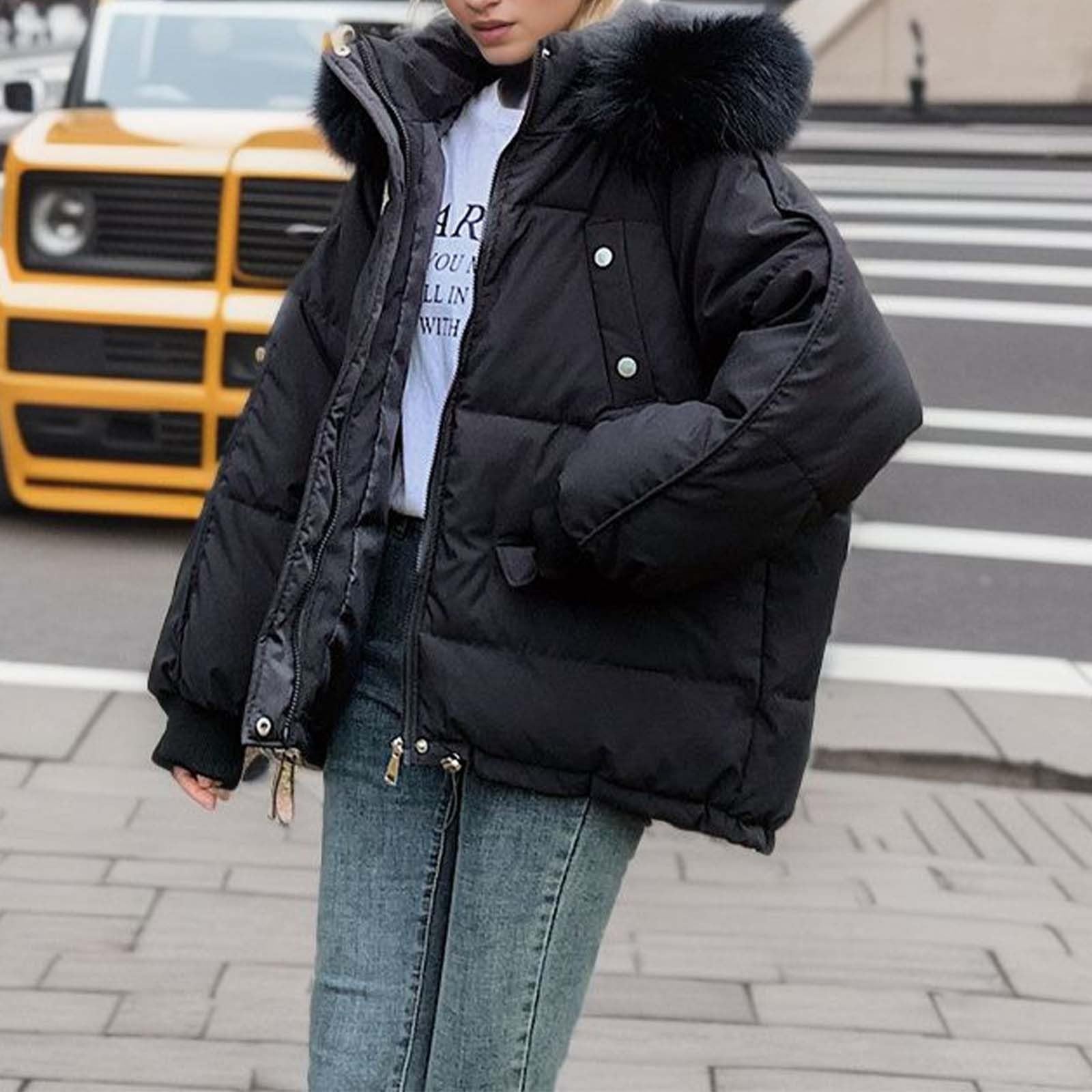 Anorak Mujer Chaqueta Mujer Chaqueton Plumas Invierno Chaquetas Para Chaqueta Ligera Chaquetas De Abrigo Plumas Pelo Chaquetones De Termica Acolchada Ligera Casaca Invierno Encerada Plumífero