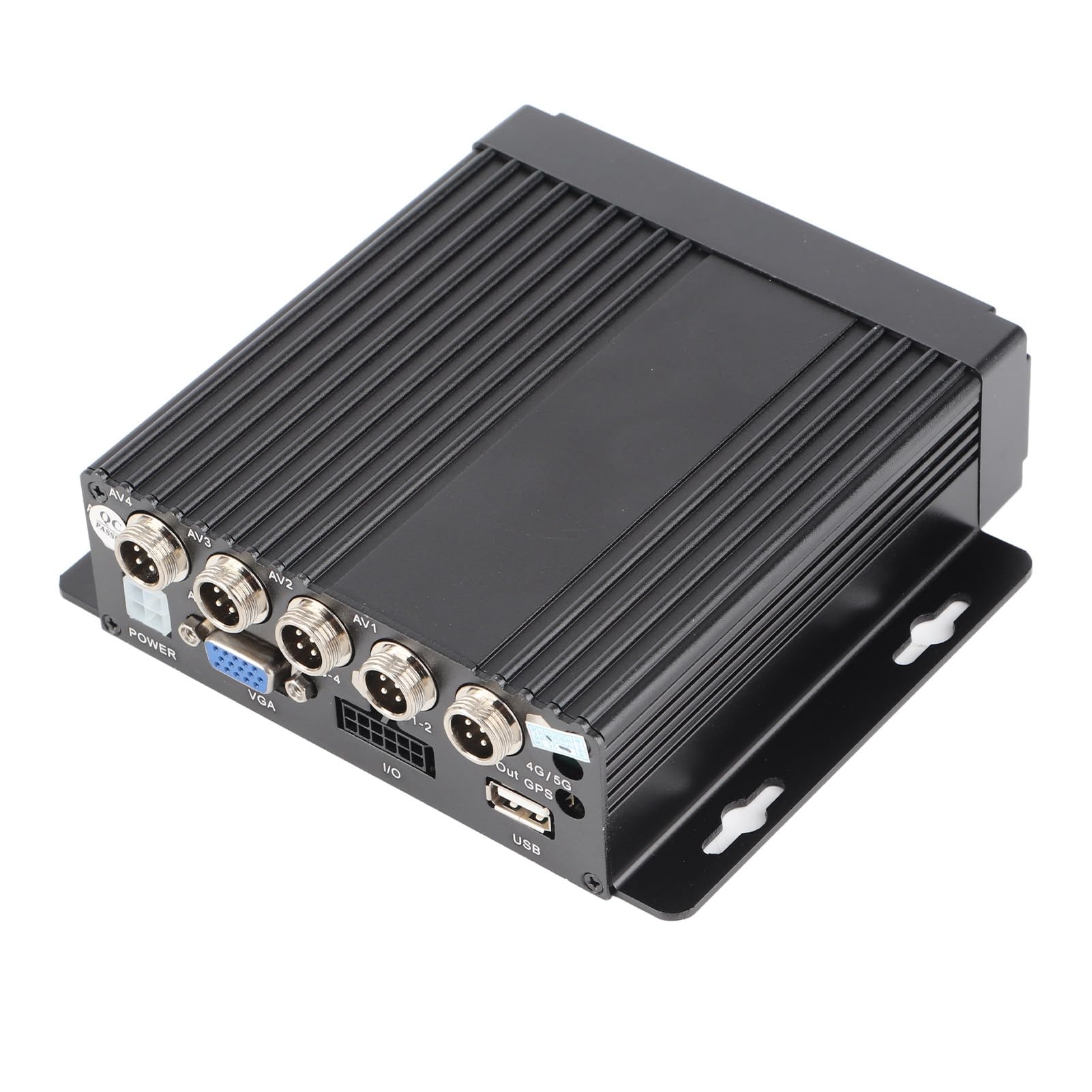 Fit für Mini 4Ch Car Mobile DVR 1080p AHD Video Recorder mit Breiter Spannungseingabe für Fahrzeugsicherheit, Fernbediener für TruckCarbus