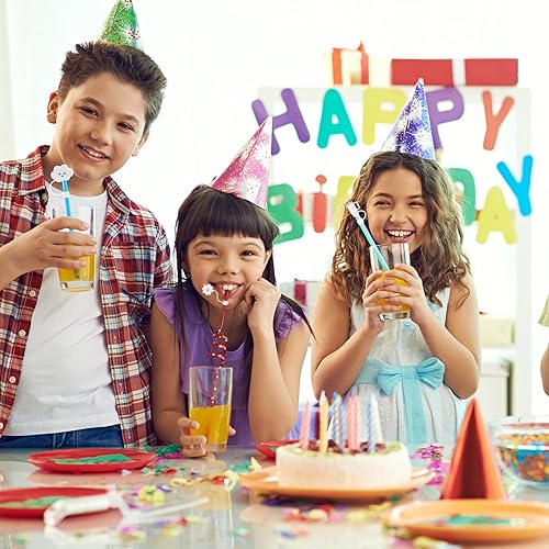 Miniatura 9 de 6 popotes transparentes de repuesto para vasos Stanley de 40 onzas y 30 onzas, 3 bonitas cubiertas de popote para vasos Stanley con 1 cepillo de