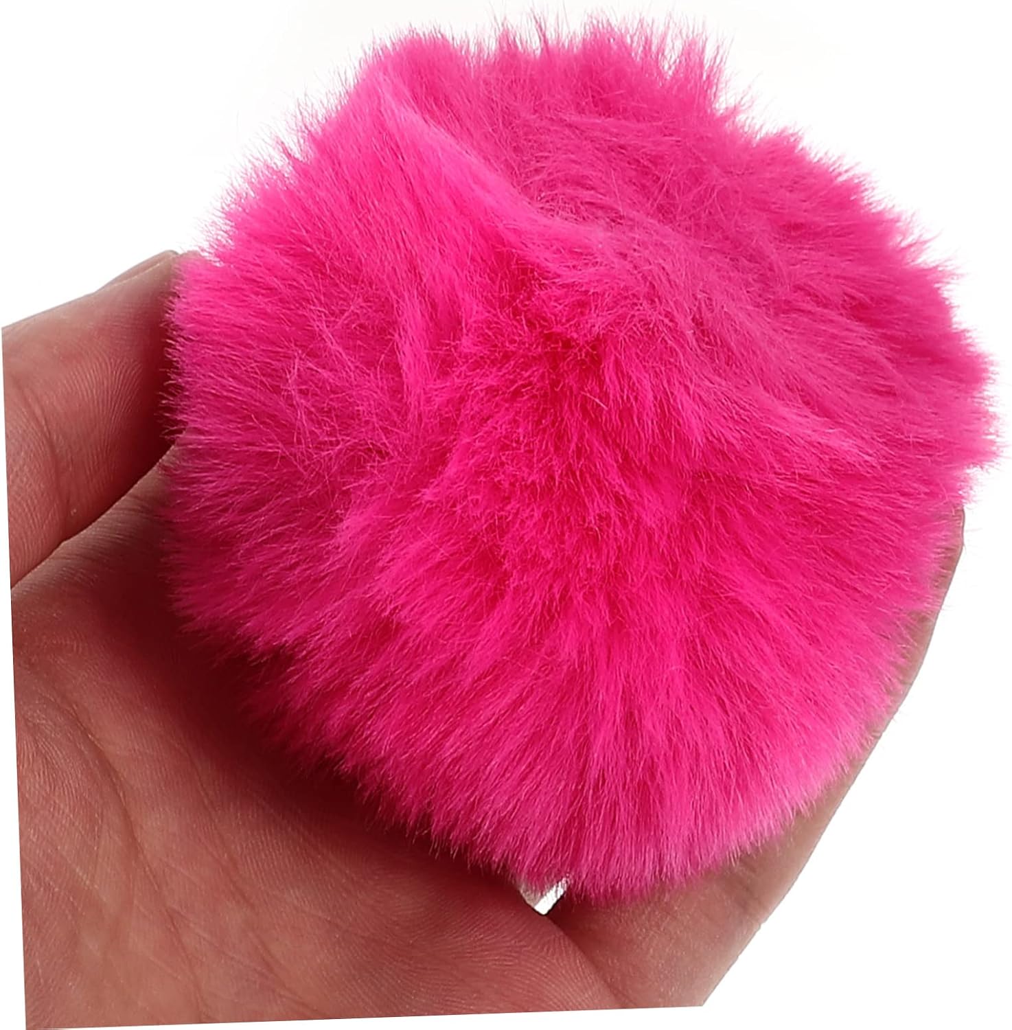 KALLORY 37pcs Artificial Fur for Crafts Decorative for Hats Bags and Home Accessories Easy to Use for Creative Projects