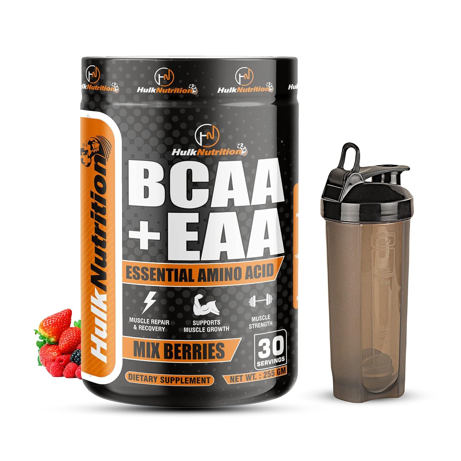 HulkNutrition EAAsBCAA Energy Drink for Workout, Pre/Post Workout