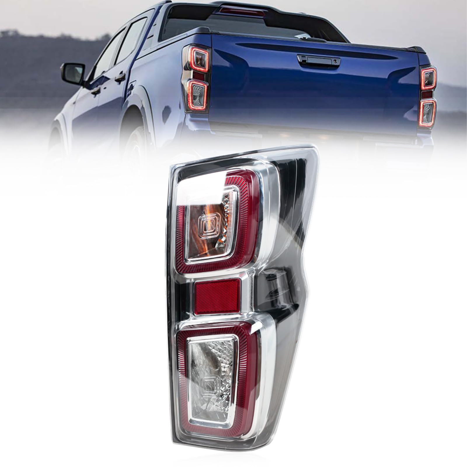 Amazon.com: JESYMBX Tail Light For Isuzu D-max Dmax RG01 Pickup