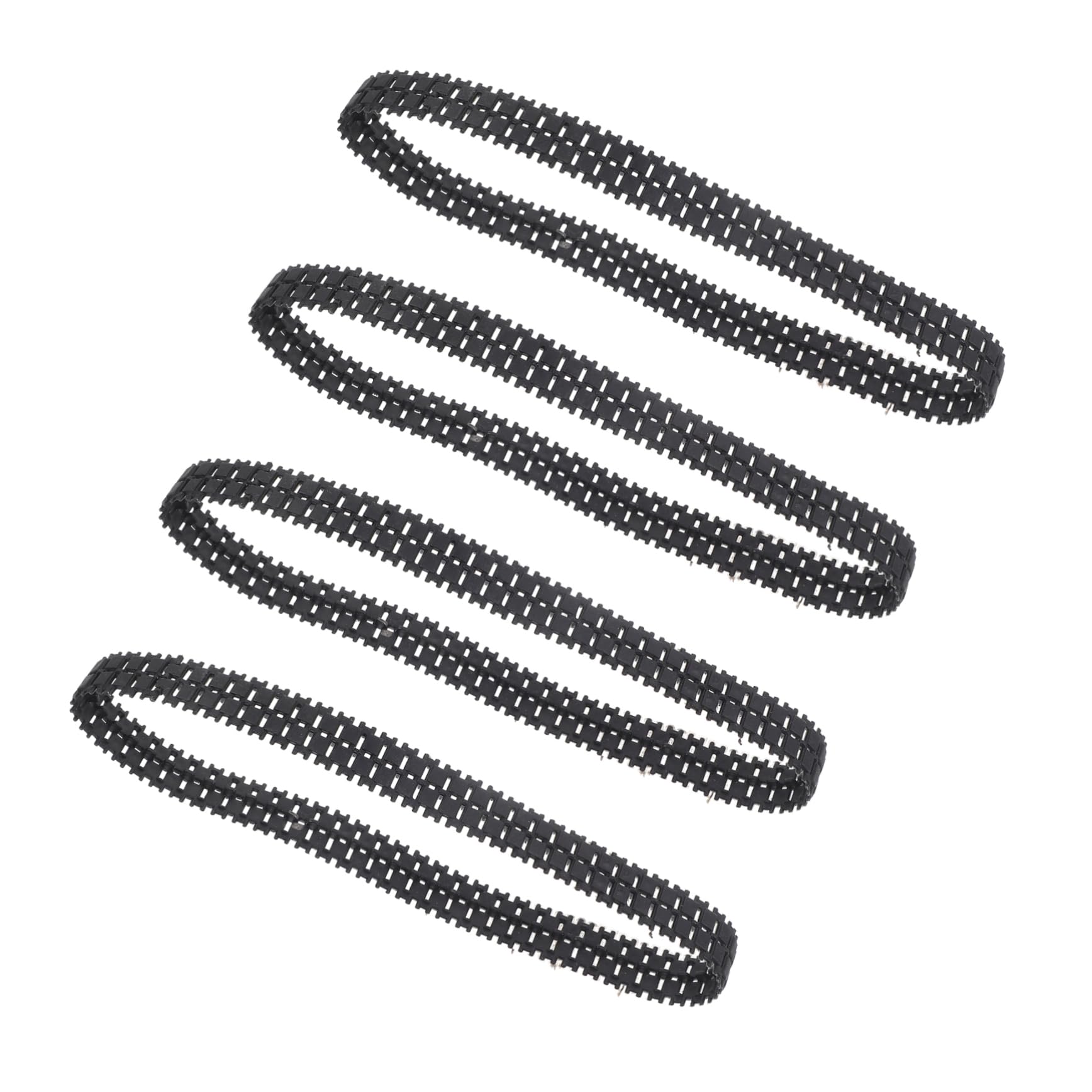 HOOTNEE 4pcs DIY Tank Track Replacement for Robot Toy Tank Track Wheels Easy to Install