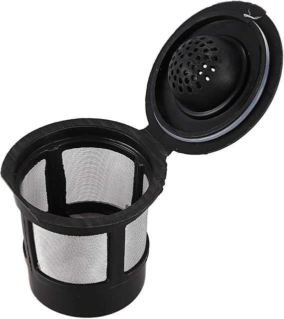 Reusable Single Cup for Solo Filter Pod Coffee Mesh Black Pattern:1 Pc