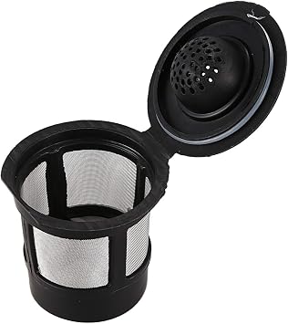 Reusable Single Cup for Solo Filter Pod Coffee Mesh Black Pattern:1 Pc