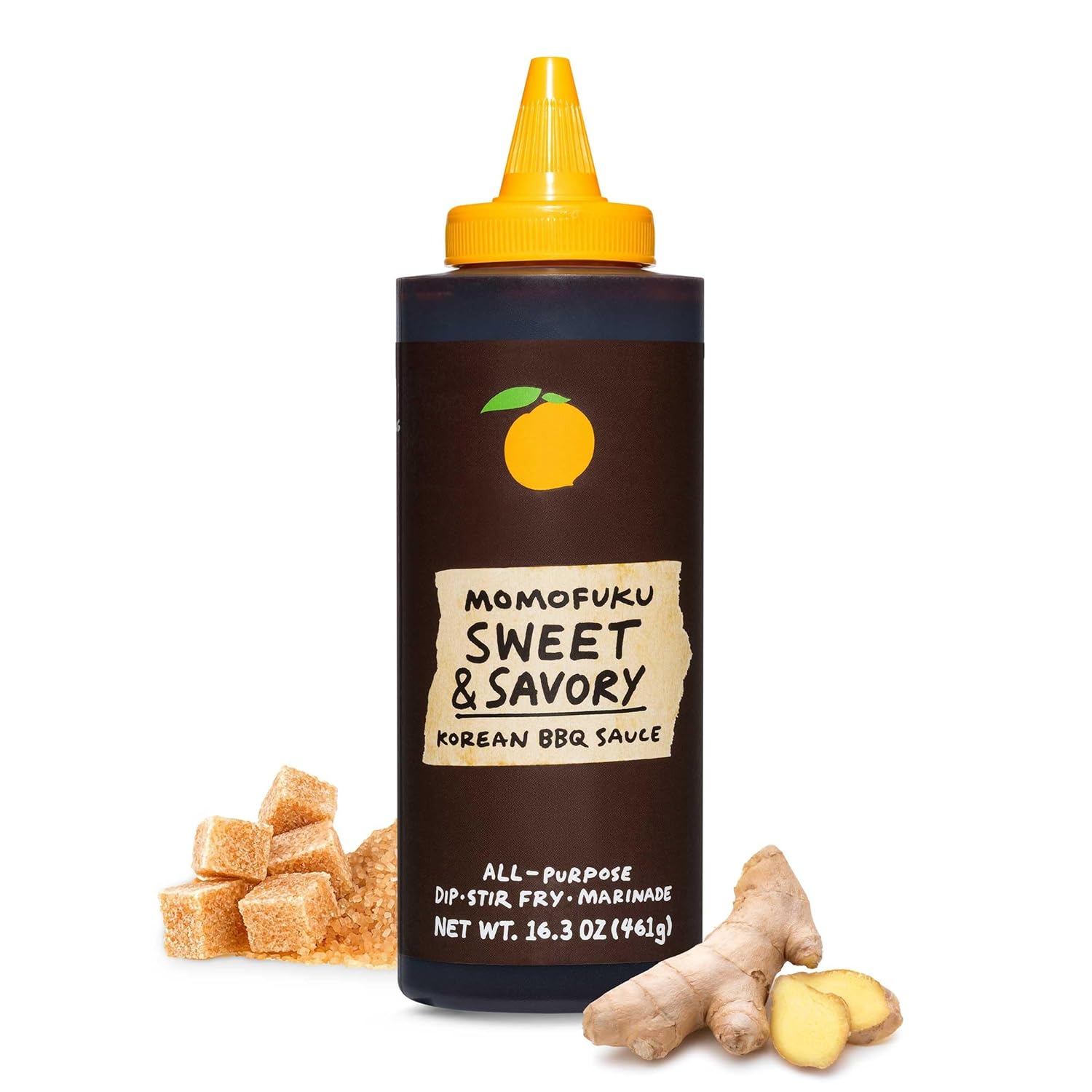 Momofuku Sweet & Savory Korean BBQ Sauce - Galbi-Style with Ginger, Pear & Soy for Grilling, Stir-Fry & Marinades