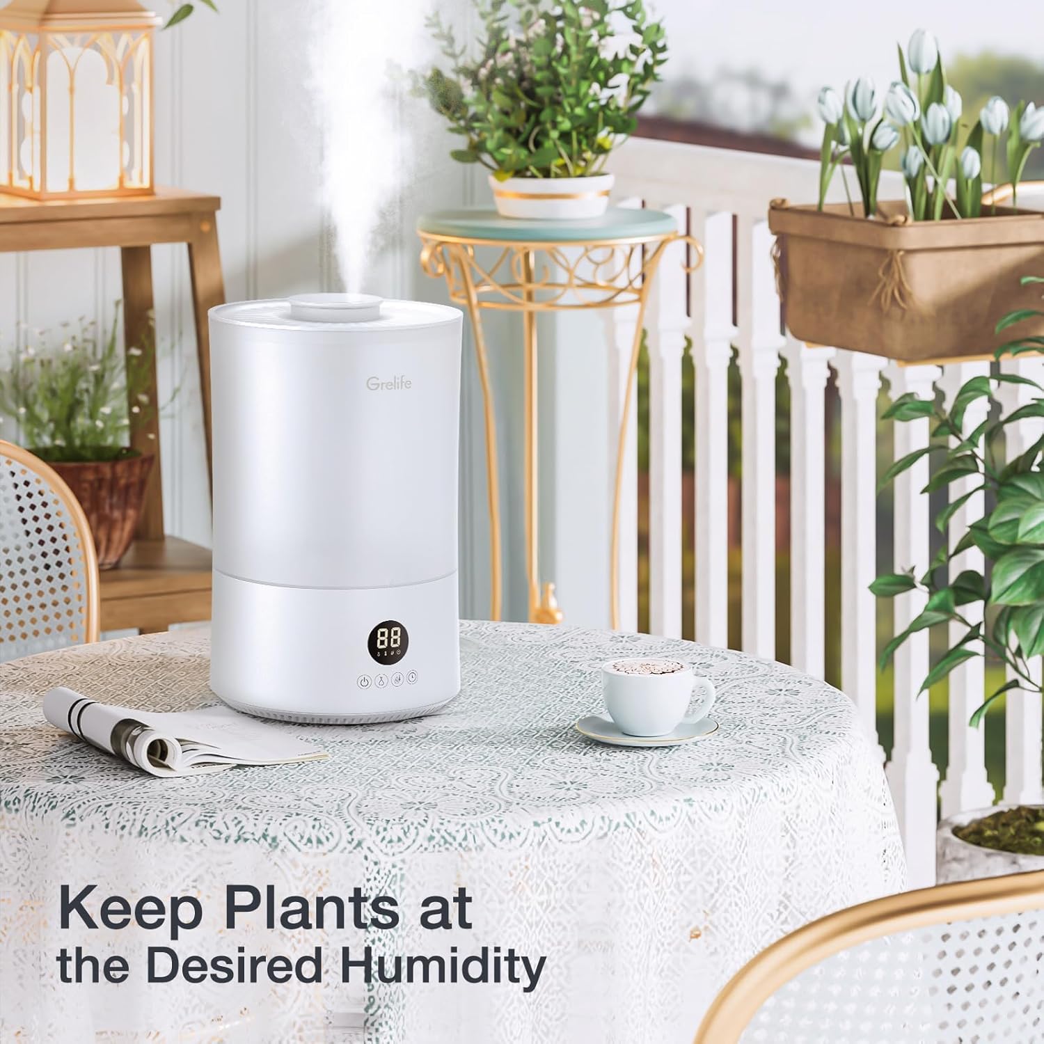 Top fill design for Grelife humidifier