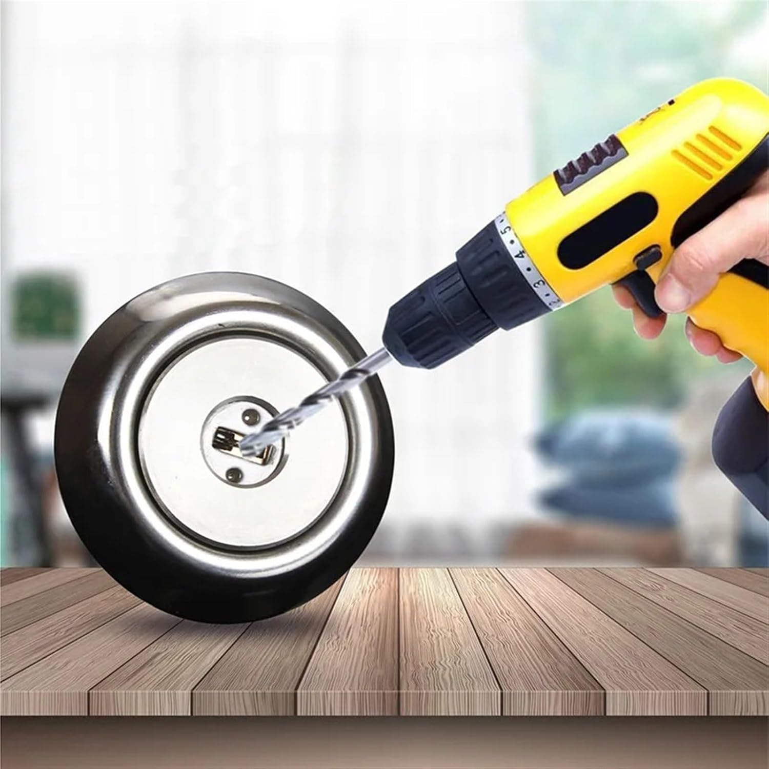 Security Lock Copper Replace Lock Cylinder C-Level Lock Cylinder Universal Round Cylinder Iron Wooden Door Lock 1Pcs