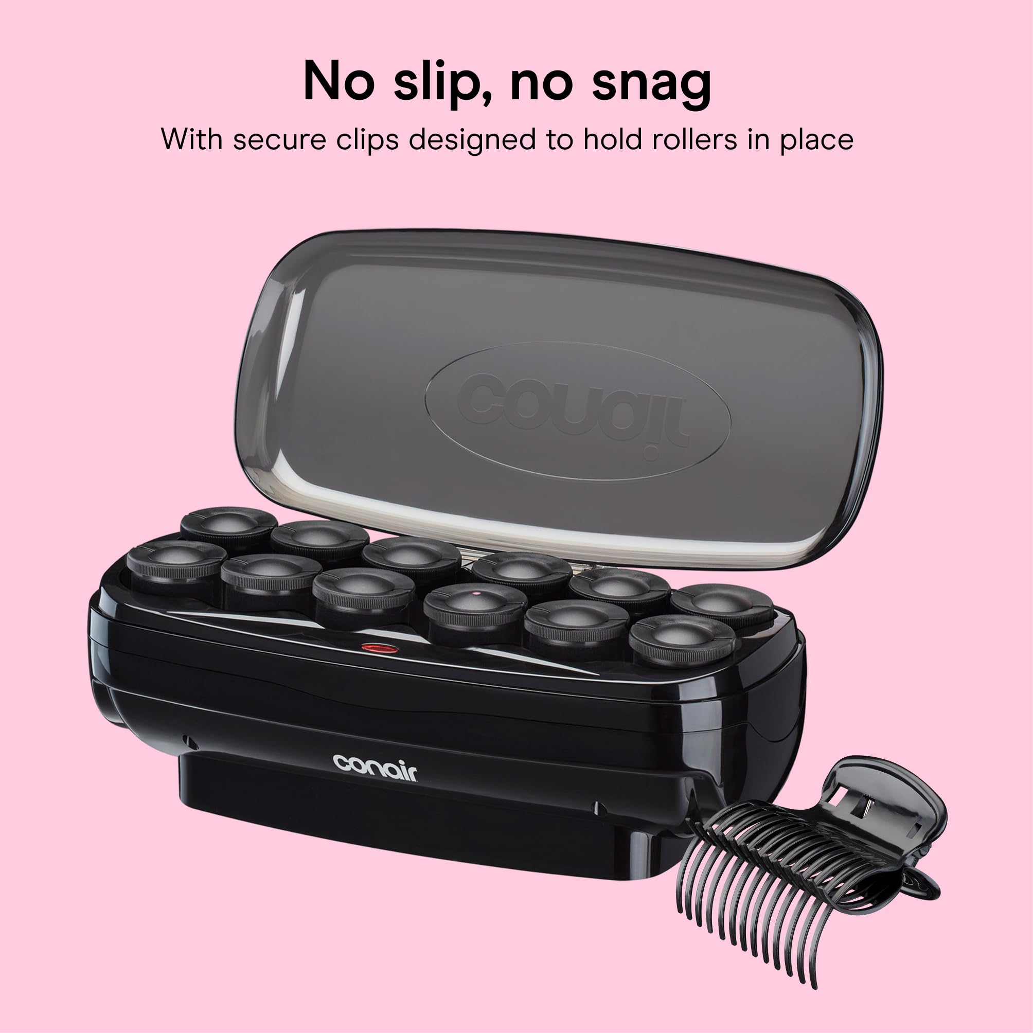 Hot clips rollers by CONAIR gently used Amazon.com : Conair Double Ceramic Hot Rollers for Long  main image 3