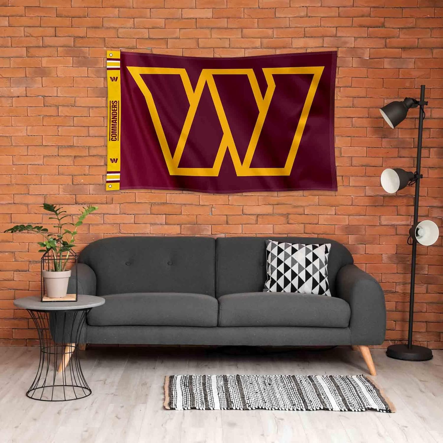 Washington Commanders Printed Header 3x5 Foot Banner Flag - Image 4