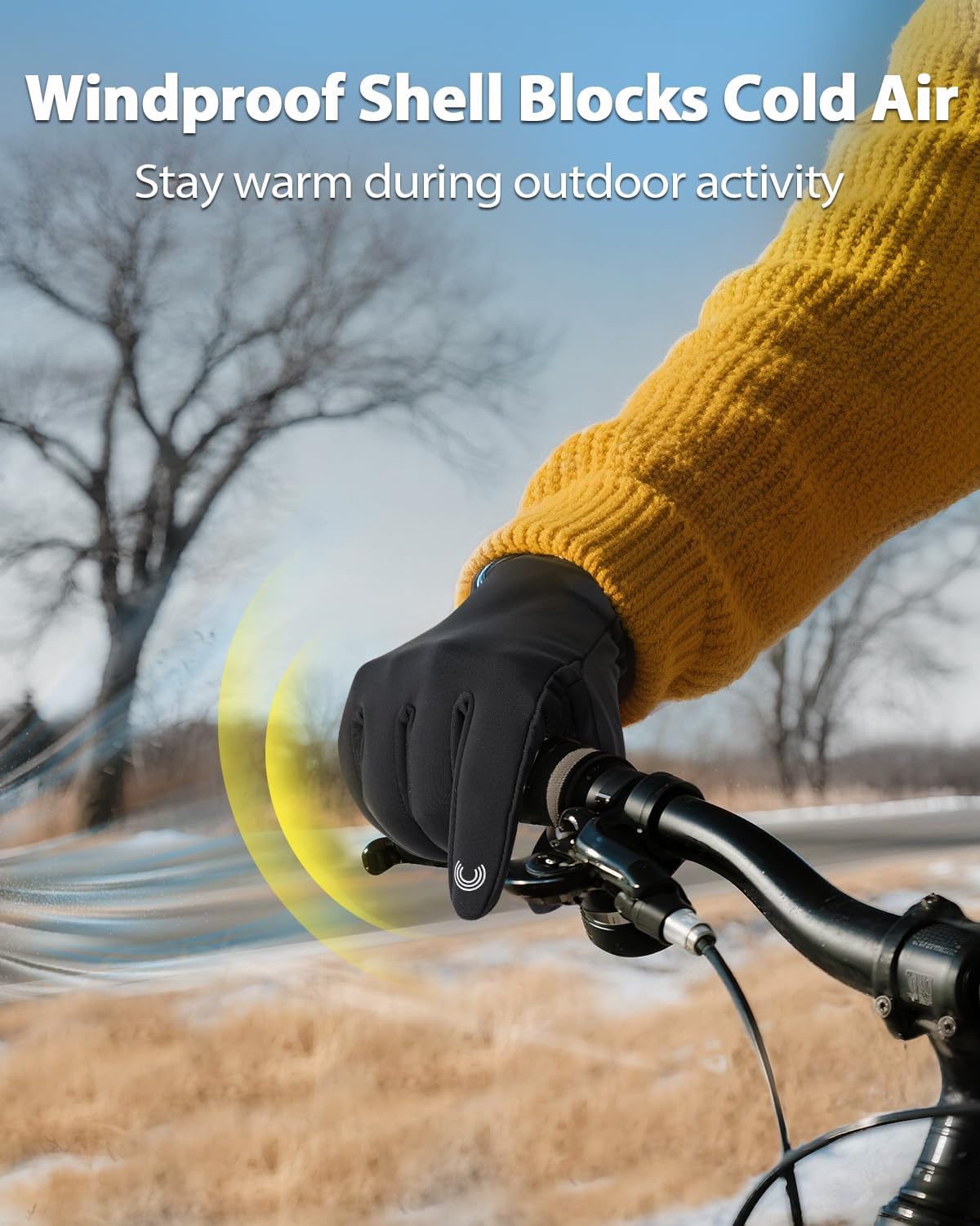 RIGWARL Waterproof Winter Gloves Touch Screen RIGWARL Upgraded