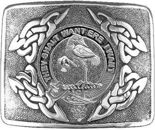 Cranston Scottish Clan Crest Kilt Buckle