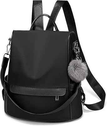 CHERUTY Women Backpack Purse Nylon Anti-theft Fashion Casual Lightweight Travel Shoulder Bag