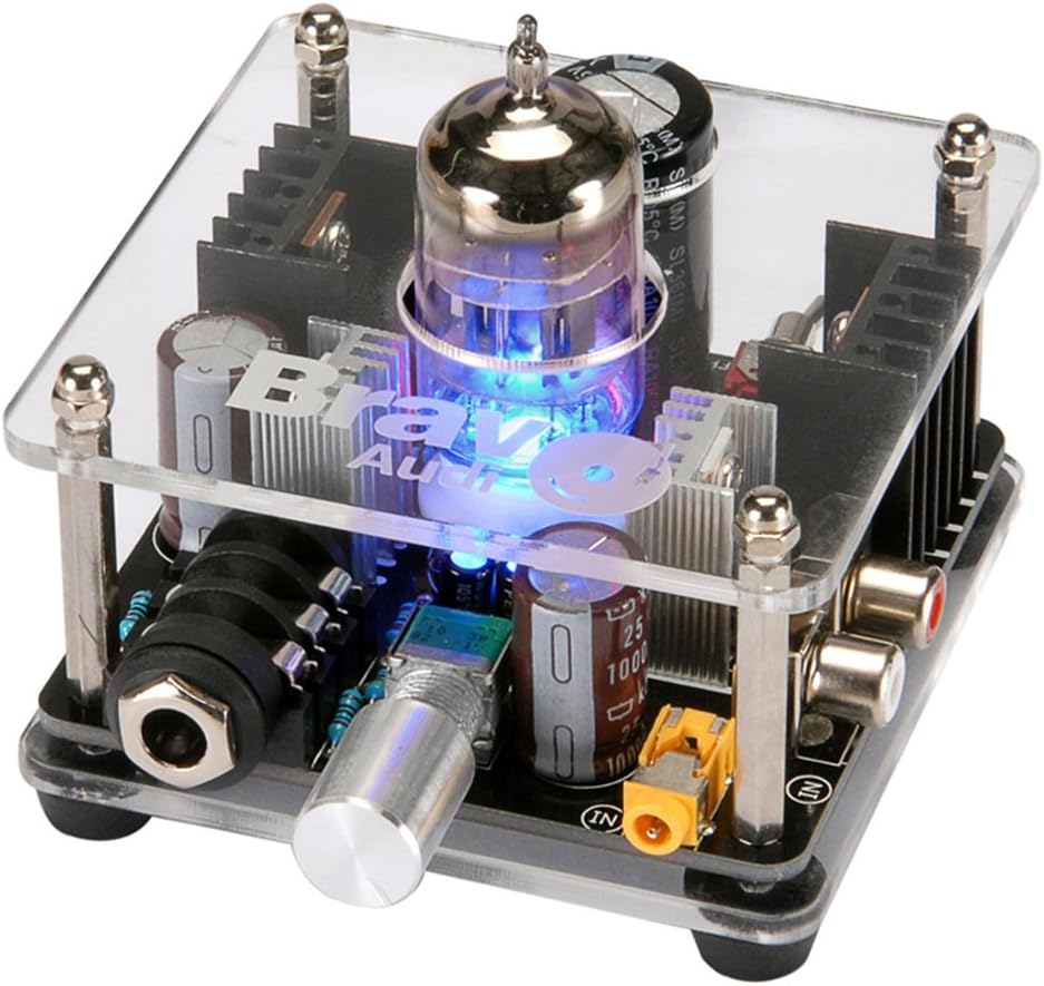 V2 Class A 12AU7 Tube Multi-Hybrid Headphone Amplifier