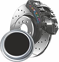 High Heat Resistant Gloss Brake Caliper Paint Wheel Engine Restore Metal (250Ml, Back To Black)