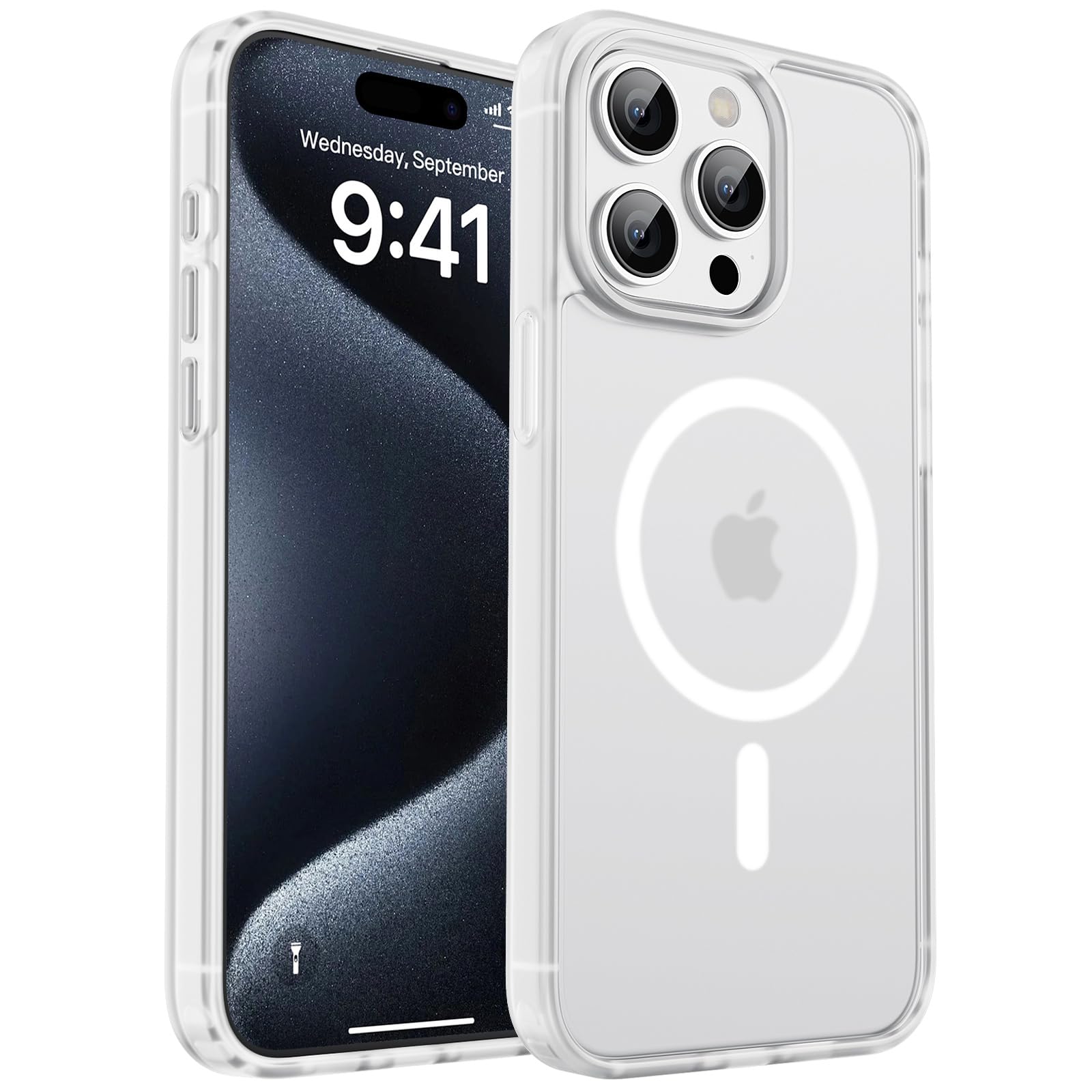 Amazon.com: zapica Magnetic for iPhone 15 Pro Max Case