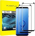 2 Pack Galaxy Note 8 Screen Protector, Shatterproof Premium Tempered Glass Film for Samsung Galaxy Note 8 Screen Protector/3D Curved/HD-Bubble Free/Easy Installation/Case-Friendly
